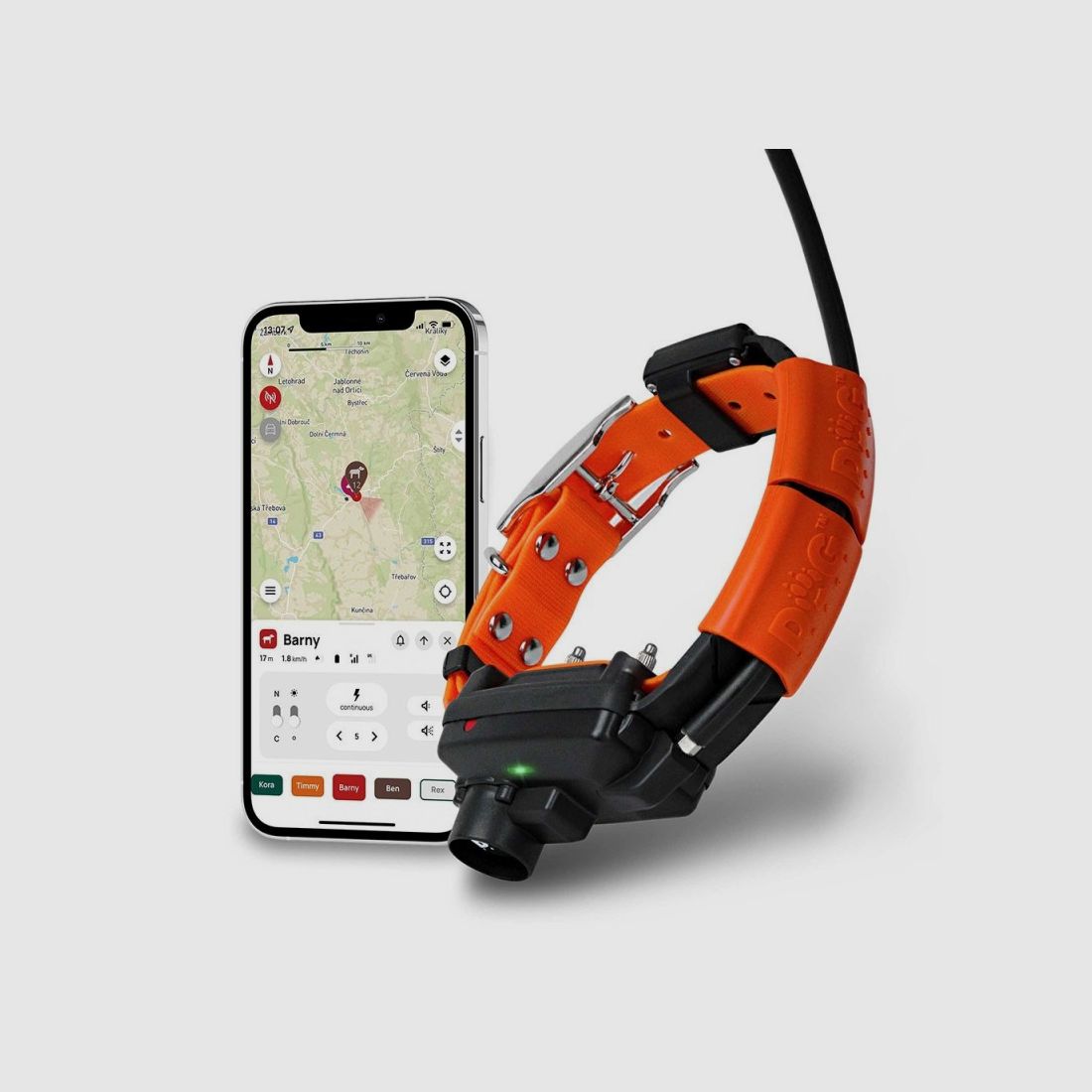 Additional DOGTRACE SHORT Collar X30-TB, image 1 of 5