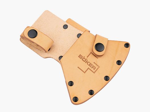 Böker Plus Funda de cuero Funda para hacha de los Apalaches