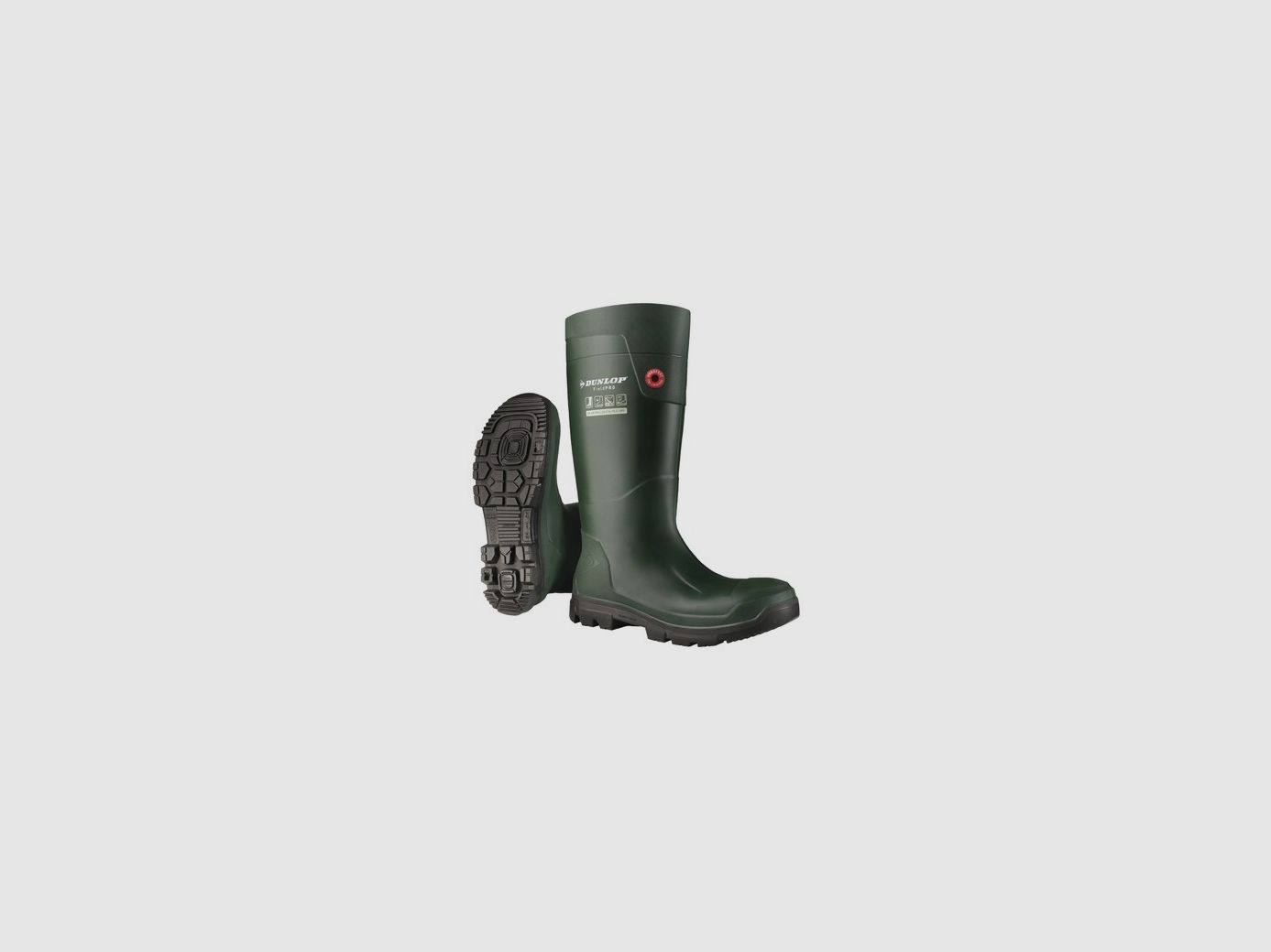 Botas Dunlop fieldpro verdes P. 43, imagen 2 de 2