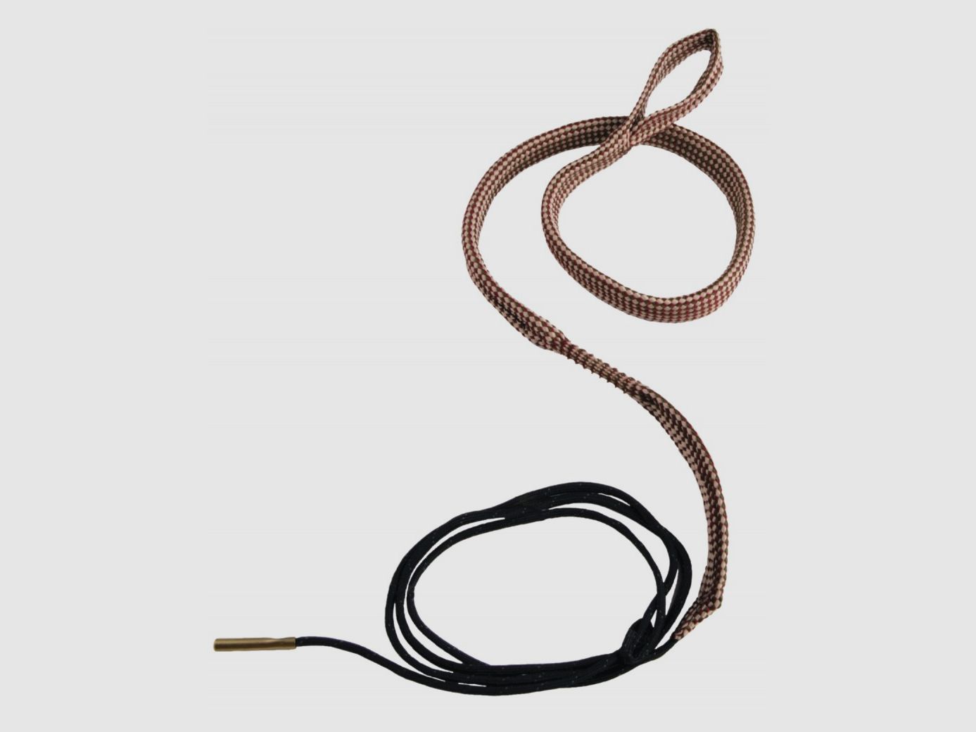 CORDÓN DE LIMPIEZA PARA RIFLE HOPPES BORESNAKE BLANCO/DORADO CAL. 8MM / .8X57 / .32, imagen 2 de 2