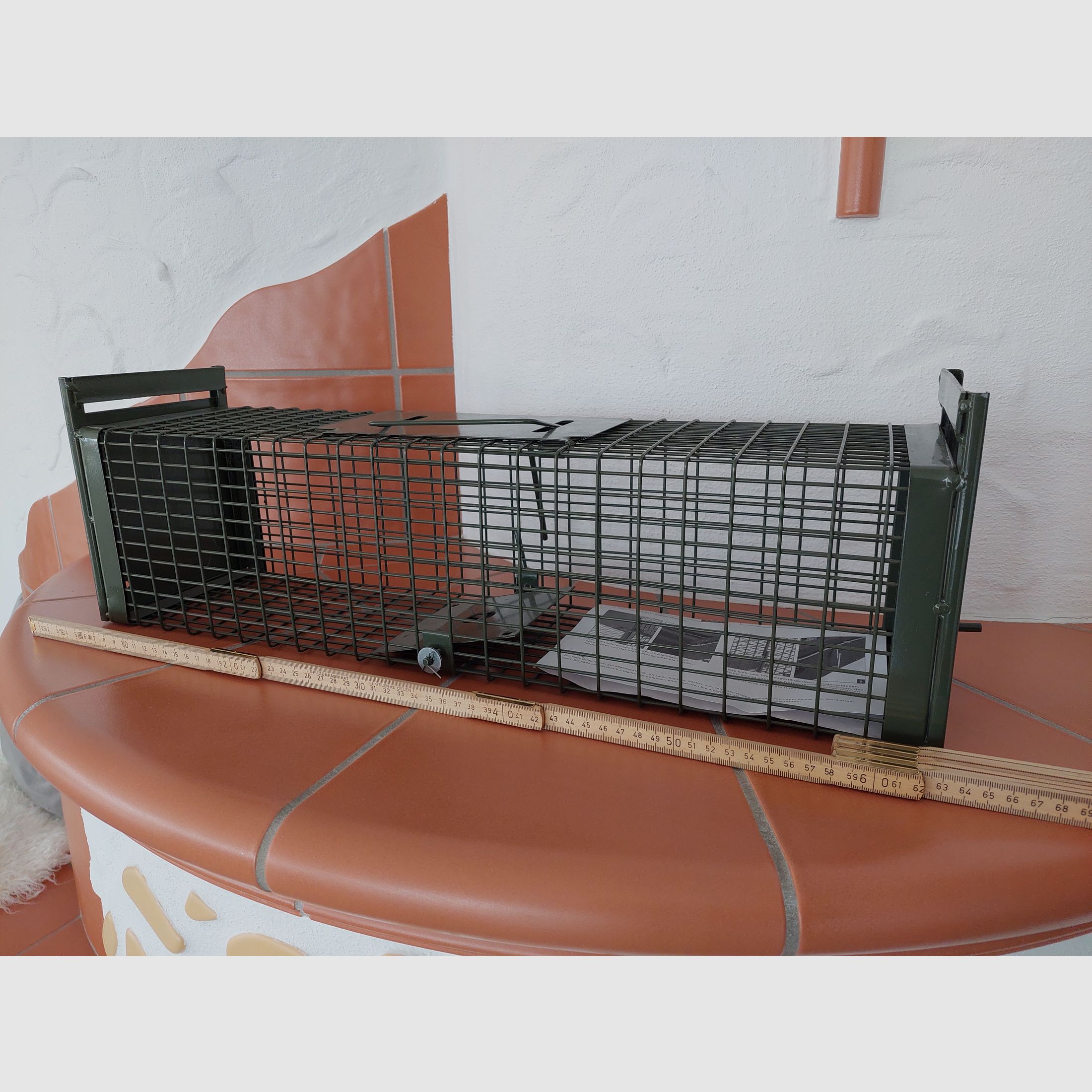 <traduzione>Marderfalle/Lebendfalle ca. 66cm, come nuovo, mai usato, ottimo</traduzione>