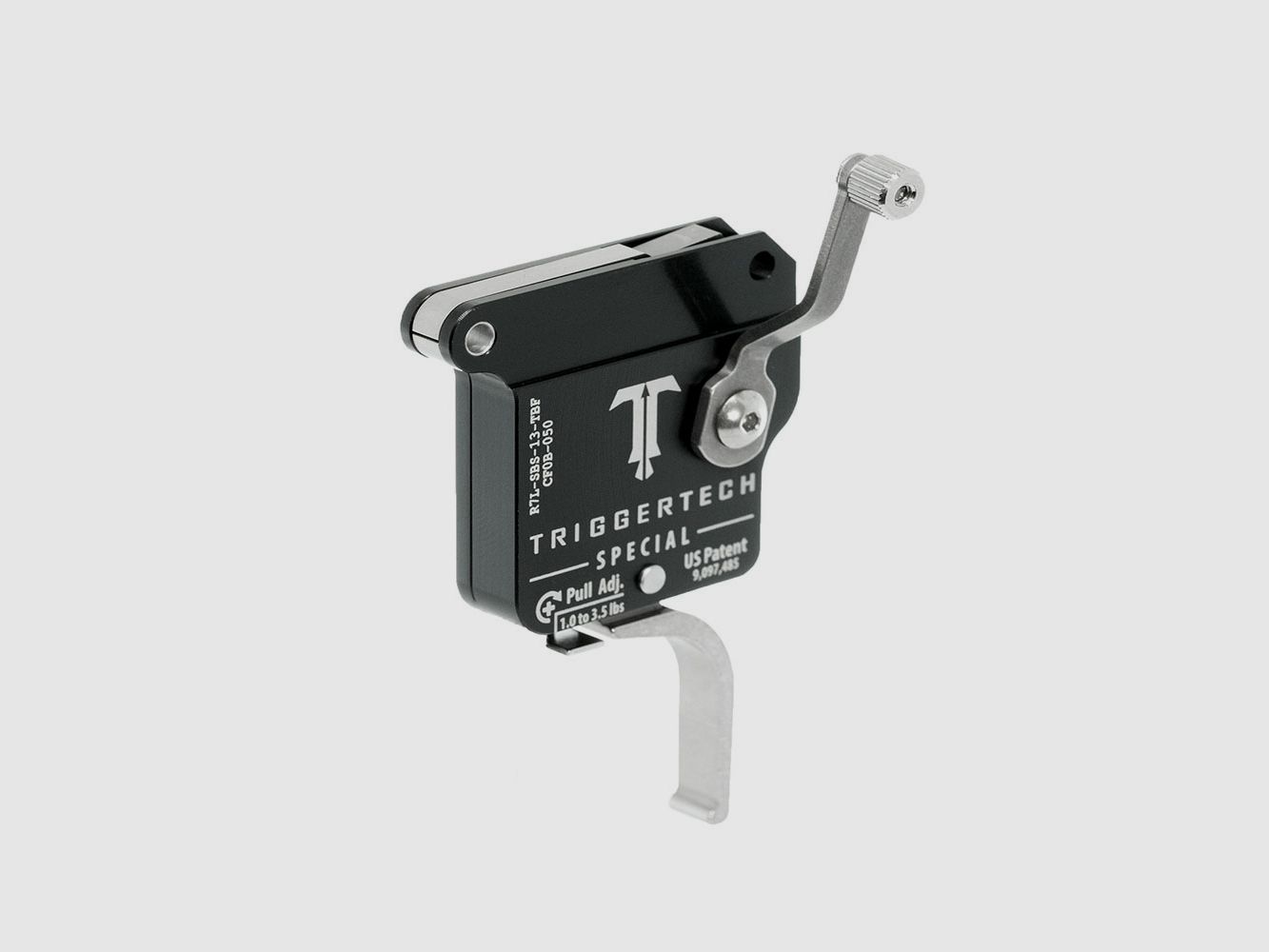 TRIGGERTECH Rem700 Special – Left – No bolt release – Straight Flat (Stainless), image 2 of 4