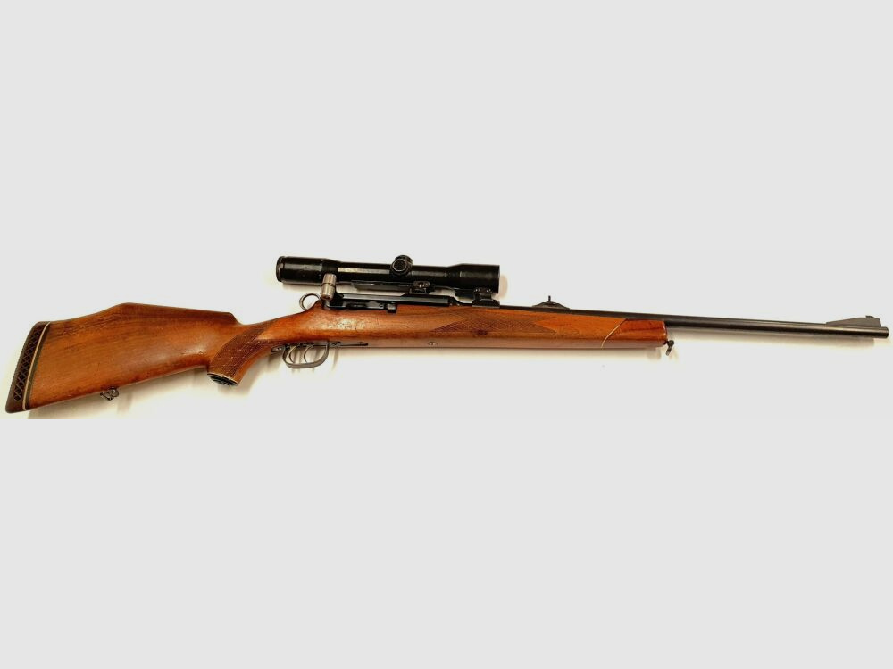 Bern Weapons Factory Repeating Rifle, Hunting Rifle Bern Switzerland K31 7.5x55 Swiss Including ZF Carl Zeiss, Set Trigger