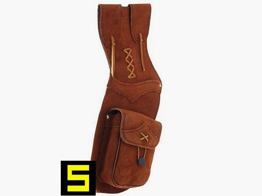 Neet Carquois de hanche / Carquois de champ, Cuir LH