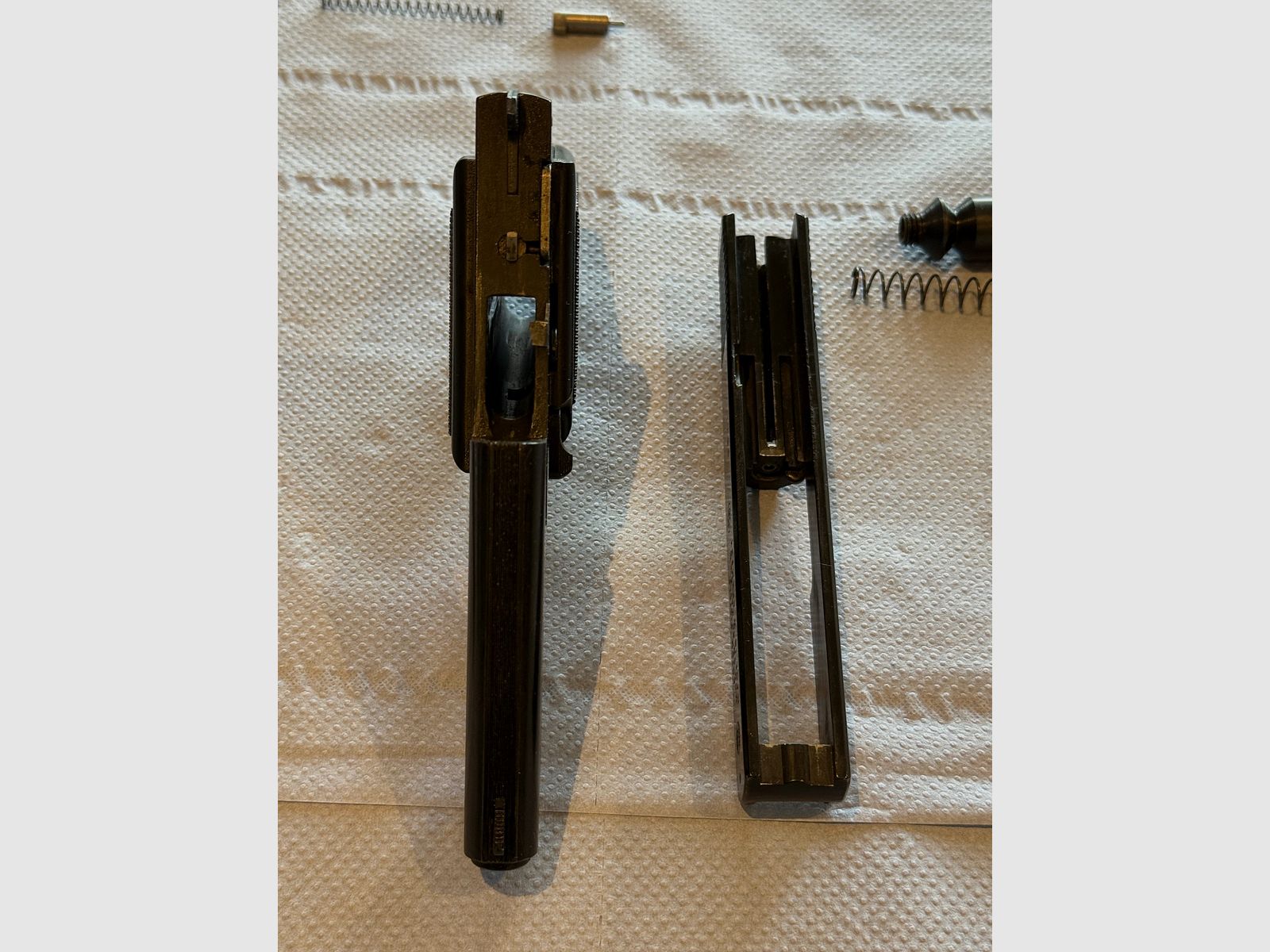 SM Rhöner SM 80 – Klassische Schreckschusspistole im Kaliber 8mm P.A.K. (PTB 267, Beschuss KC 1992)
