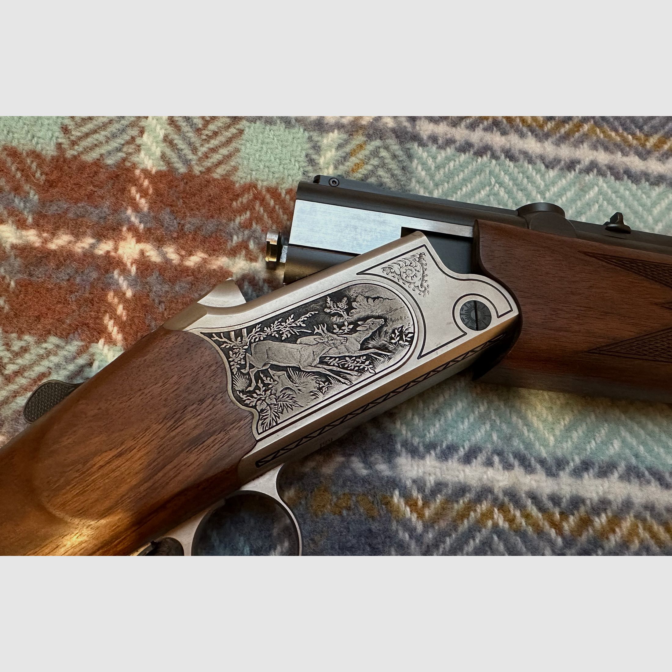 Merkel SLII Simson Bockbüchsflinte thermostabil Handspannung 7x65R 20/76