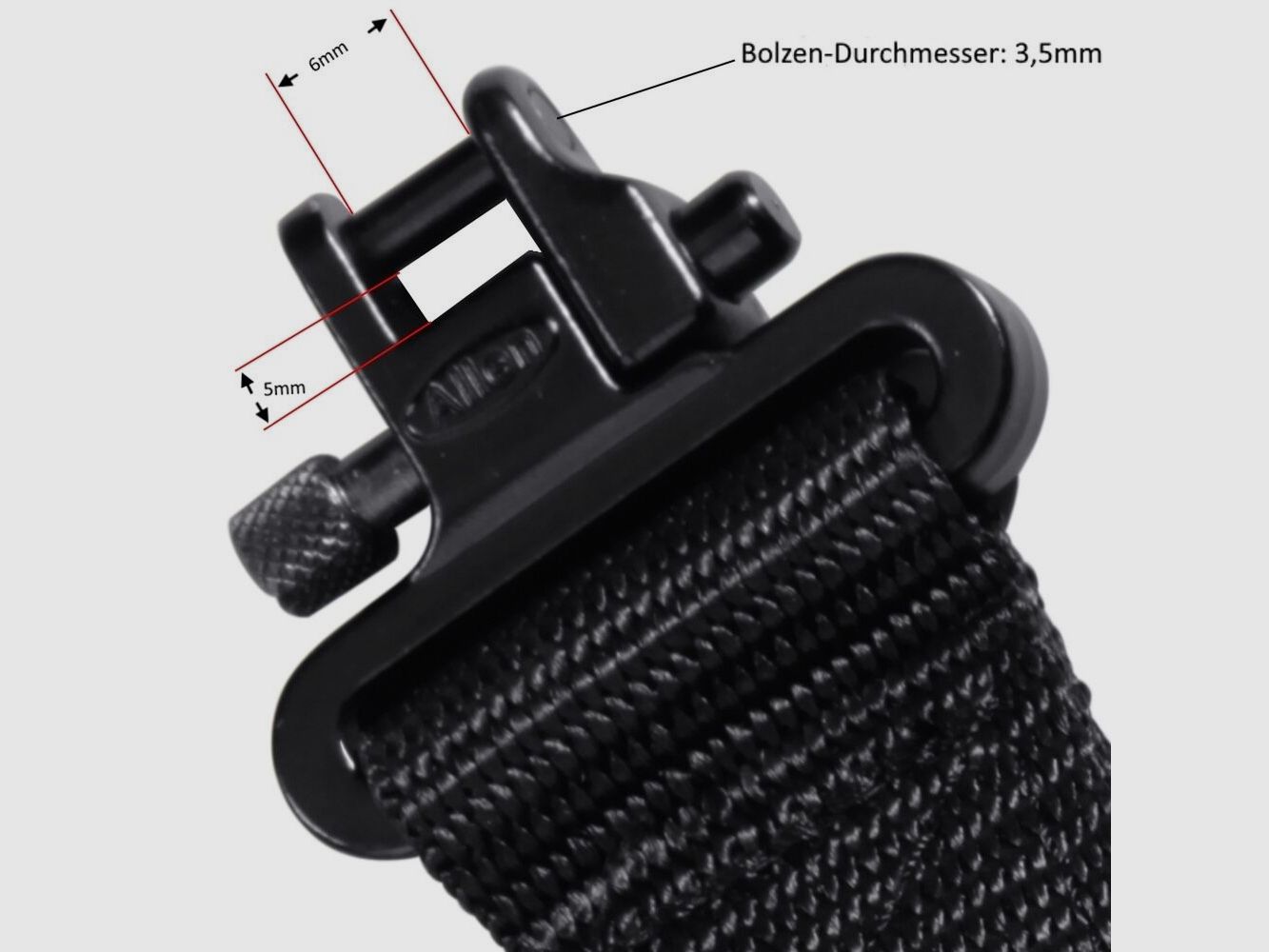 Allen Gewehrriemen Cascade Neopren