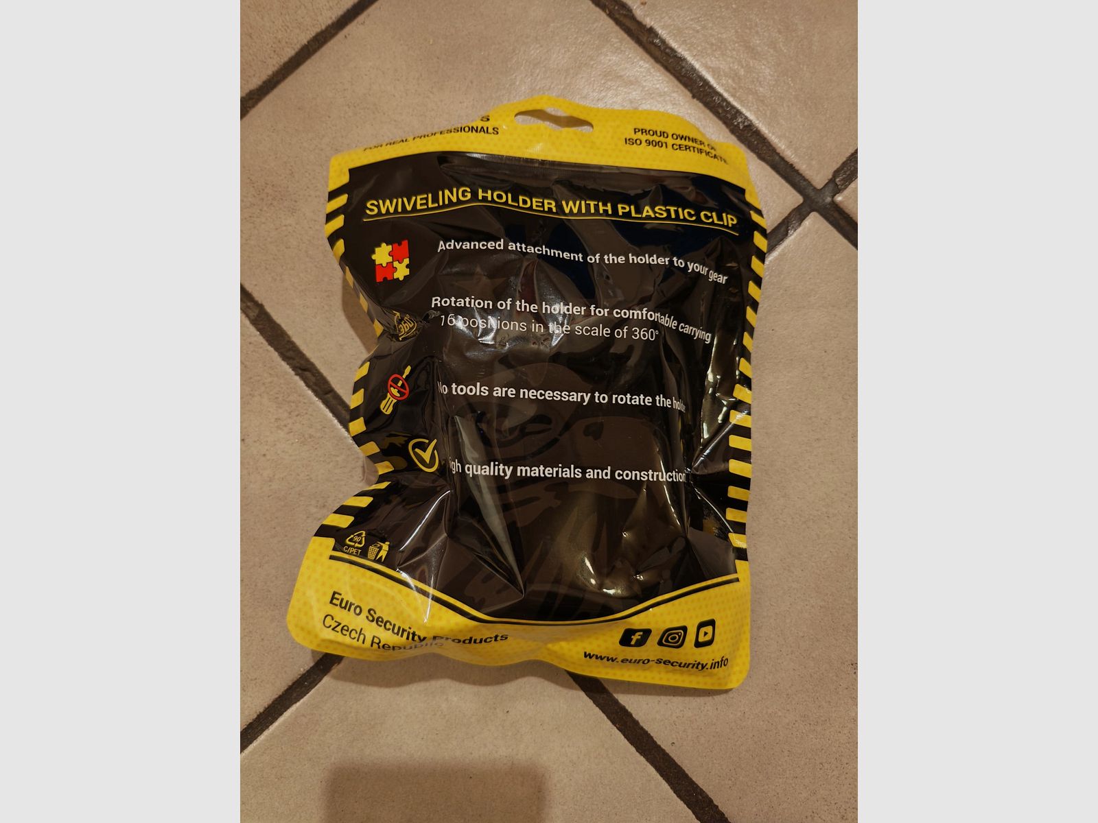 Supporto per bastone ESP / fondina con clip per cintura BHU-04 | NUOVO & OVP