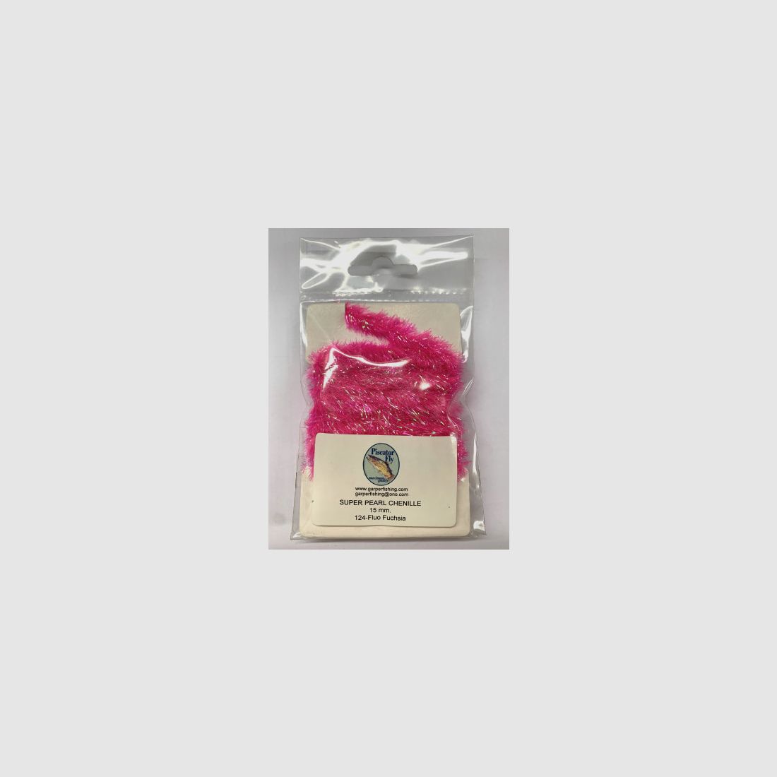 CHENILLE FLY SUPER PEARL FLUOR FUCHSIA, Bild 1 von 2