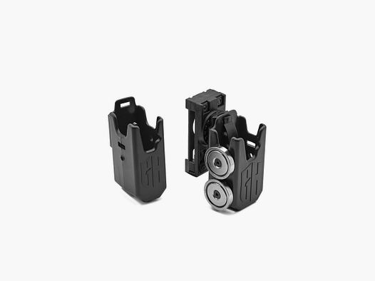 GHOST 360-G Magazine Pouch with Double Magnet, Color: Black