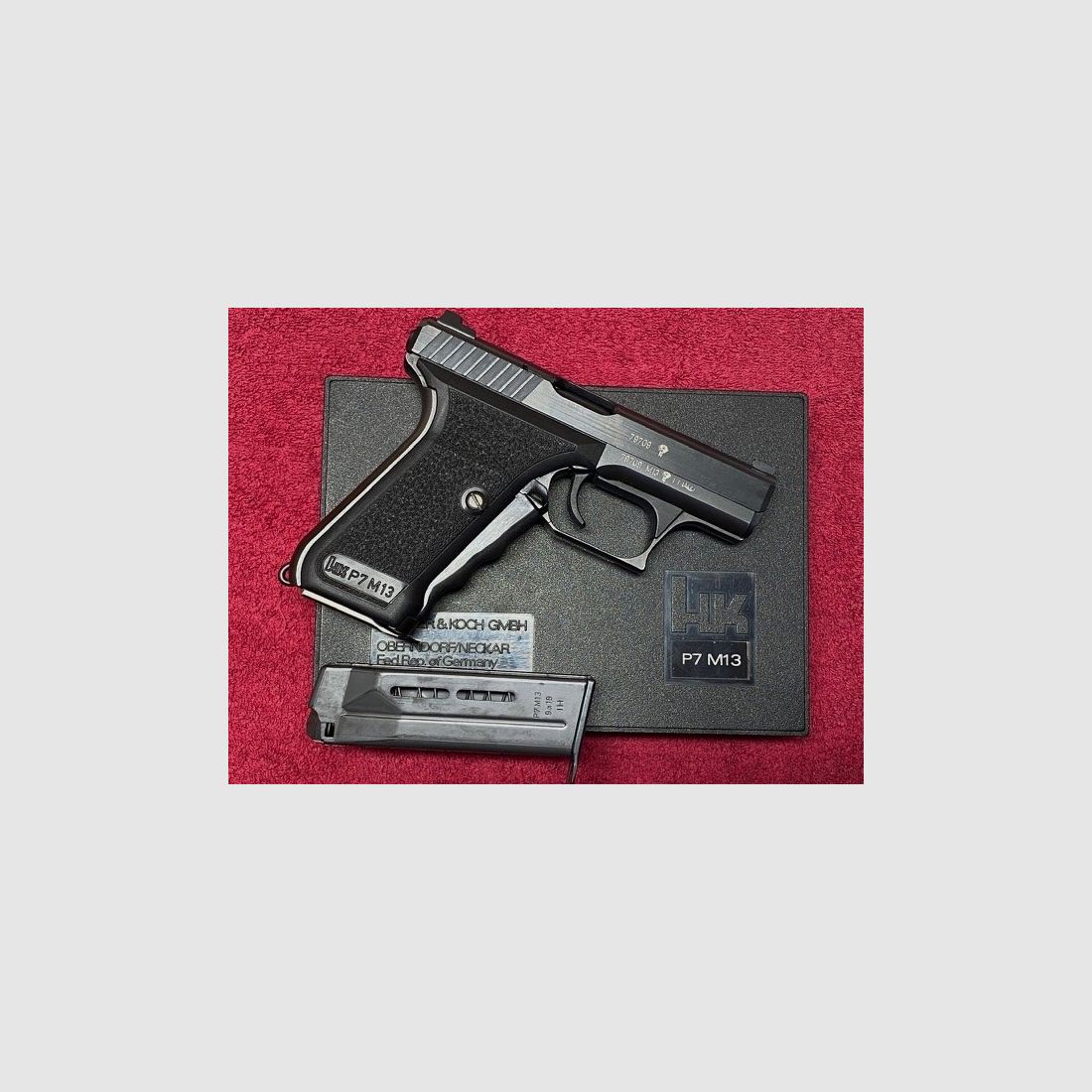 Auflösung meiner Sammlung: Heckler & Koch Mod. P7 M13 Kal. 9mm, Bild 1 von 4