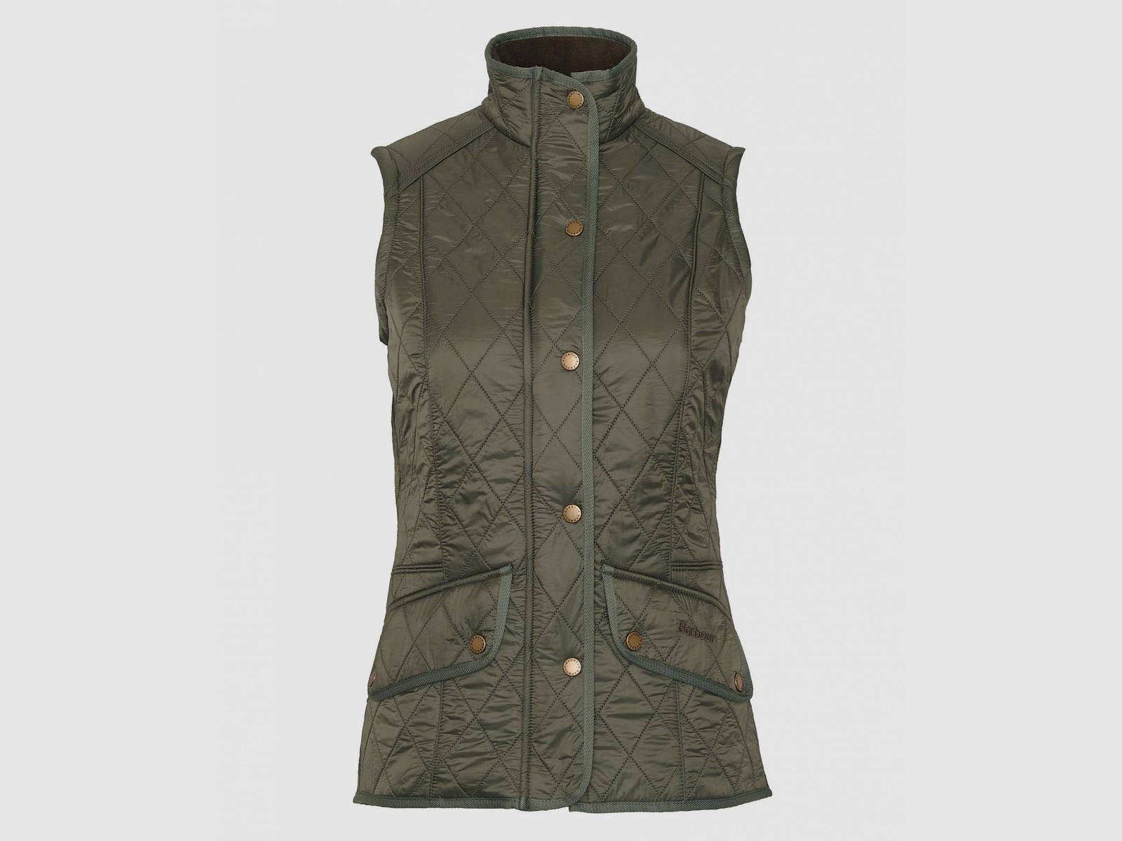 Barbour Damenweste Cavalry, Farbe Olive 40