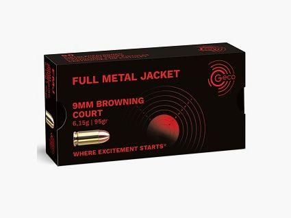 Geco 9mm corto / .380 95-Grs FMJ x50