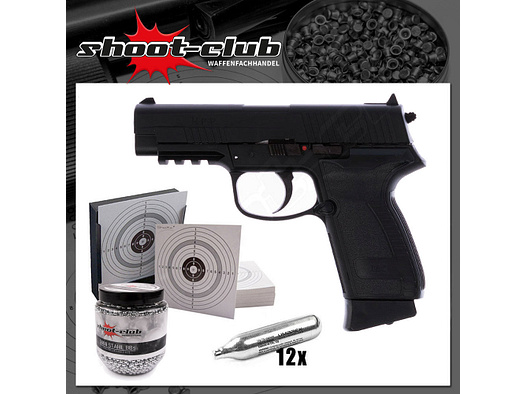 Umarex HPP Blowback CO2 Pistole 4,5 mm Stahl BBs - Kugelfang-Set