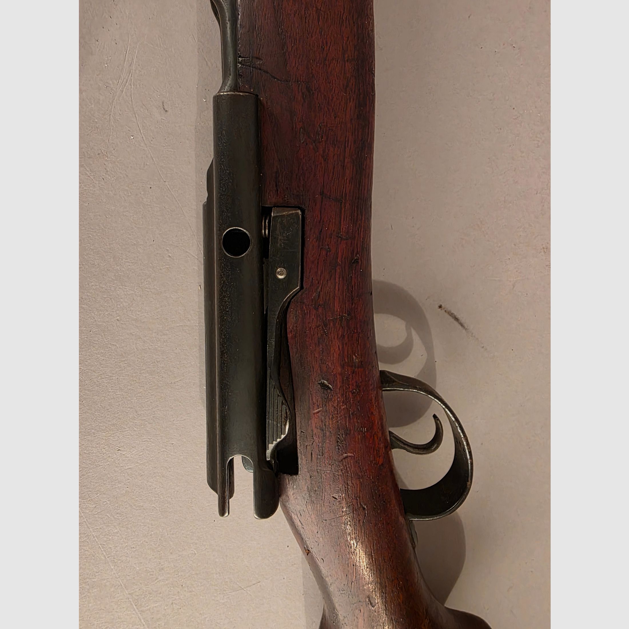 Oryginalny szwajcarski karabin 31 (K31), kaliber 7,5x55, bez zamka