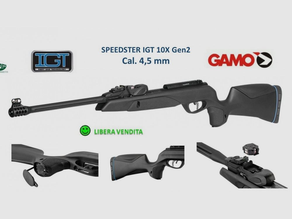 GAMO Büchse Speedster 10X IGT Gen2 Kal.4,5mm