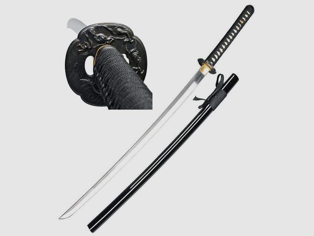 <Iaito Katana Ryujin w tym Saya>