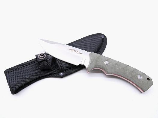 Wald & Forst Messer Outdoor G10 oliv 191347