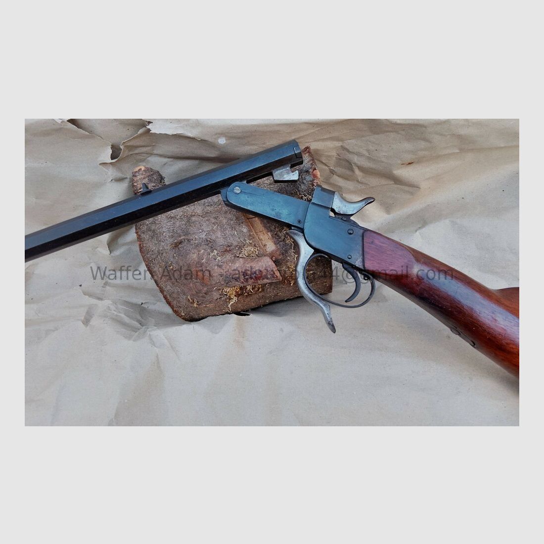 Suhl Tesching - Tuinflinte rond 1900