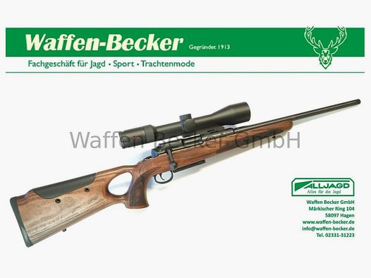 Mauser Mod. 25 Max Cal. .308Win. Ripetitore a trazione diretta + Minox RS4 2,5-10x50
