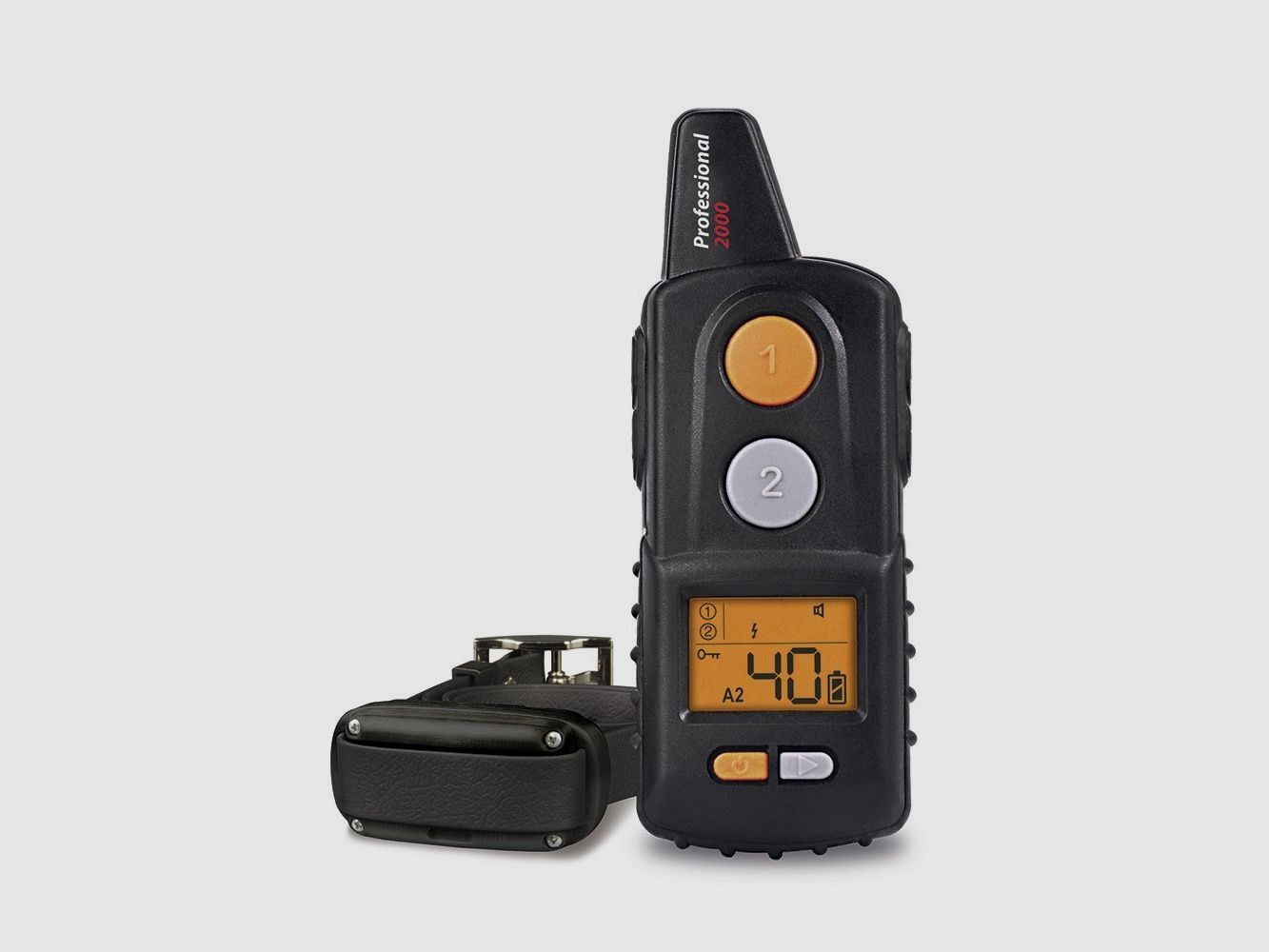 Dogtrace Professional 2000 One+ Zwart, afbeelding 1 van 6