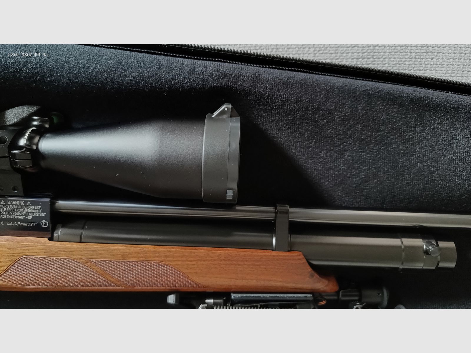 Weihrauch HW100 Hawke Sidewinder 8-32x56