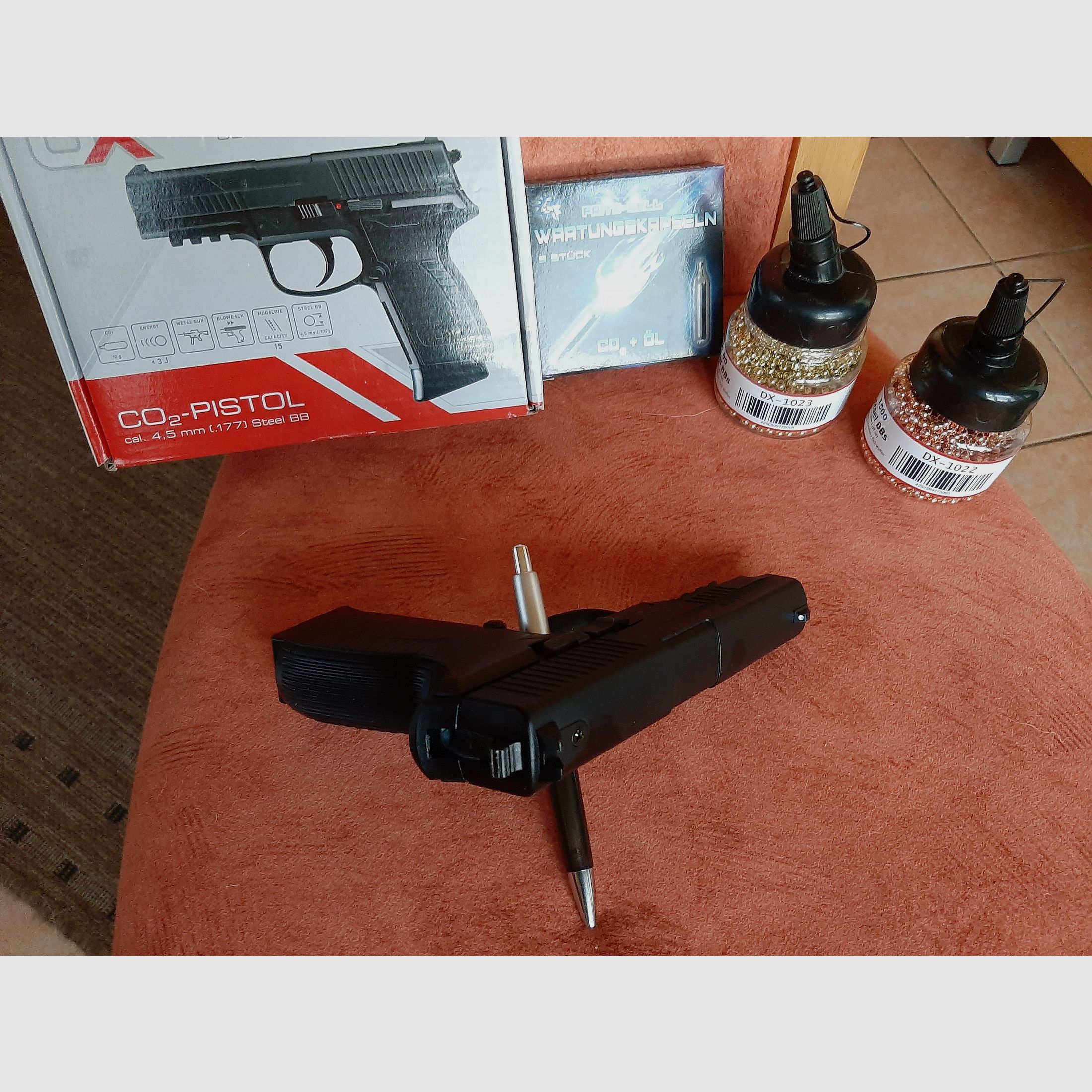 Umarex HPP 4,5mm co2 BB