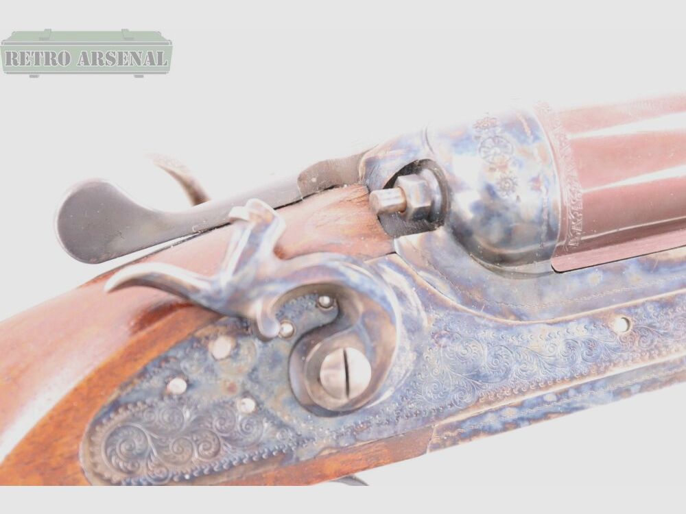 Eibar double-barreled shotgun