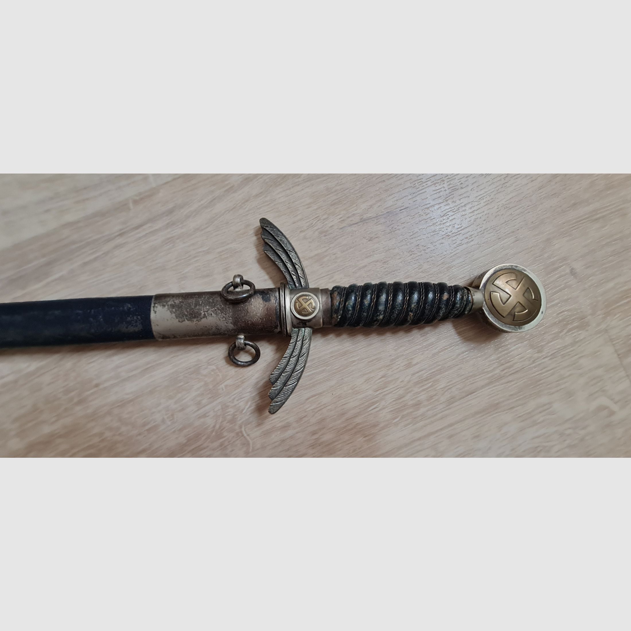 3. Reich Wehrmacht Luftwaffe (WL) Schwert für Offiziere 