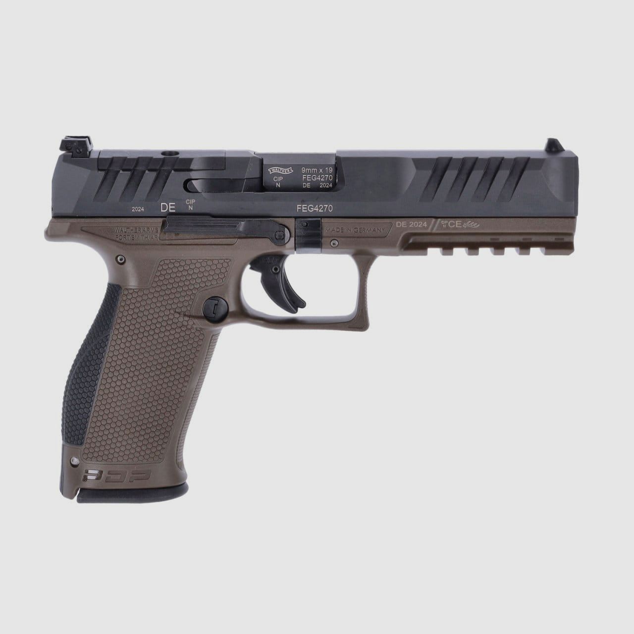 Walther PDP Full Size 5 Zoll OR Farbe ODG Kal. 9 mm Luger