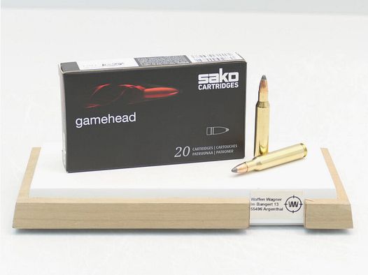 Sako Gamehead SP 3.2g/50grs à20 .222Rem. Mag.