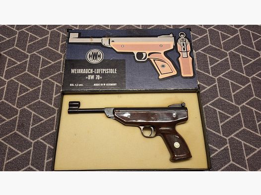 Weihrauch HW 70 air pistol 4.5 mm Diabolo