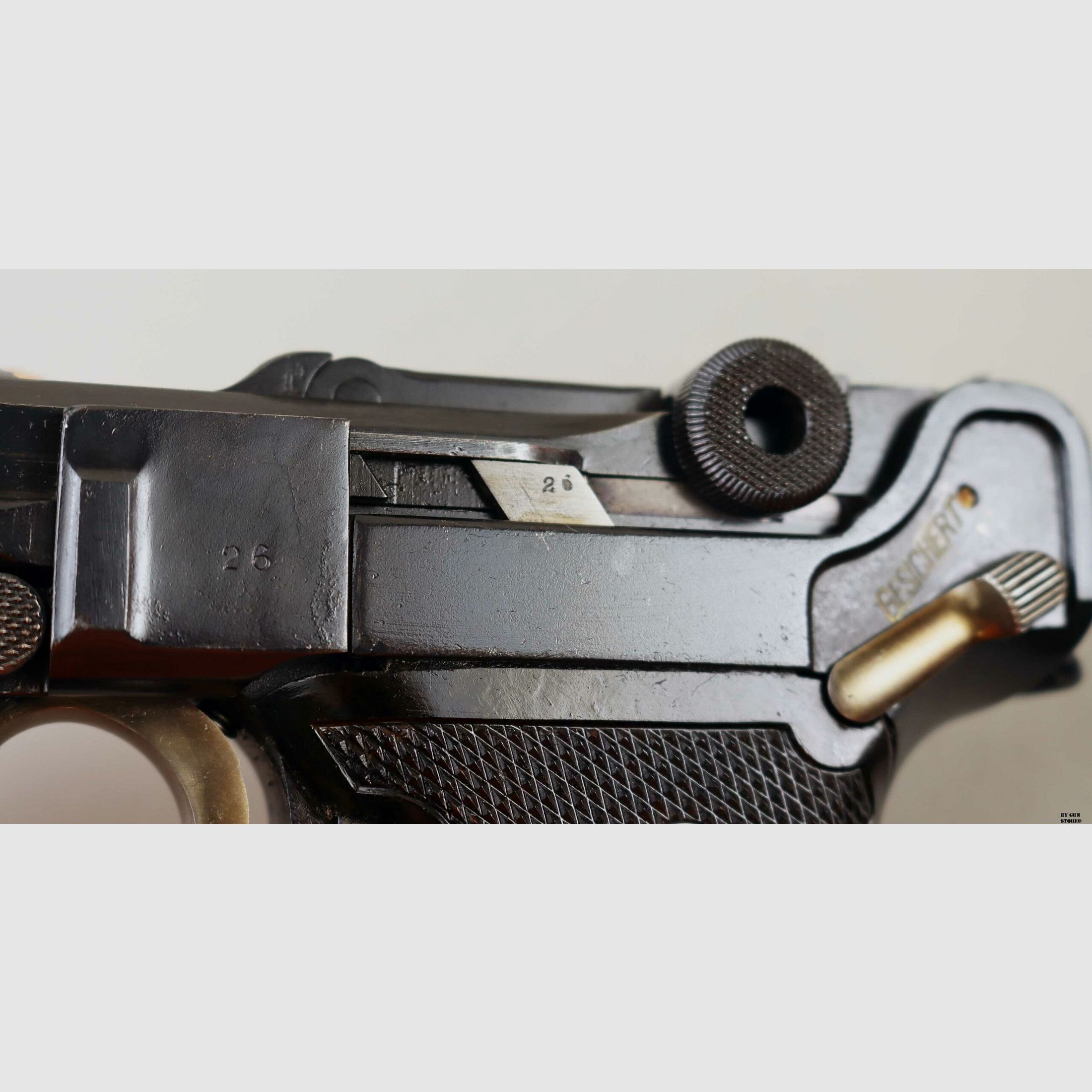 Pistole DWM mod. P08 Vopo cal. 9×19 matr. 1226, Bild 13 von 15