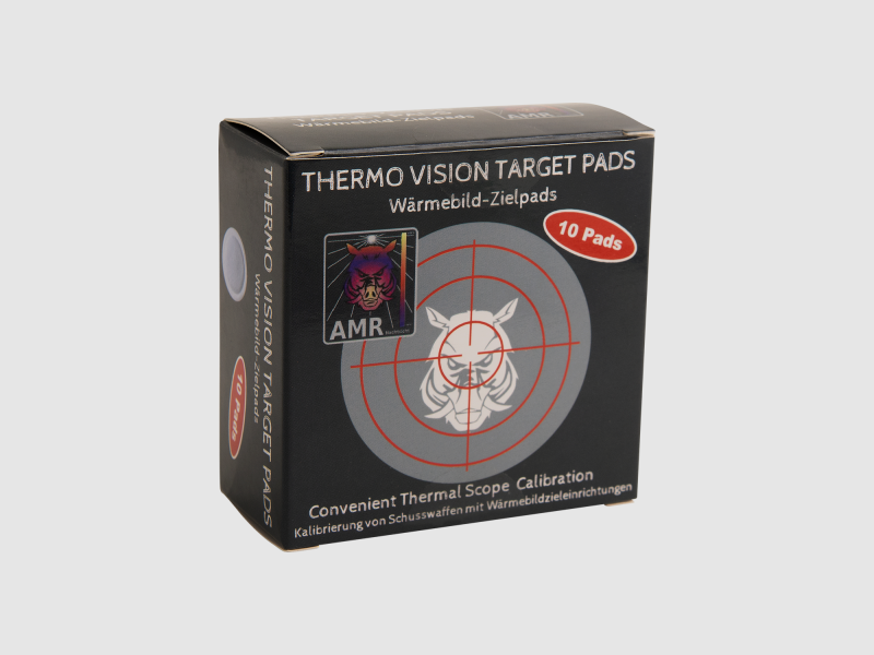 AMR pomoc do przystrzeliwania termowizyjnego, podkładki grzewcze / Thermo Vision Target Pads 10 szt., zdjęcie 3 z 5