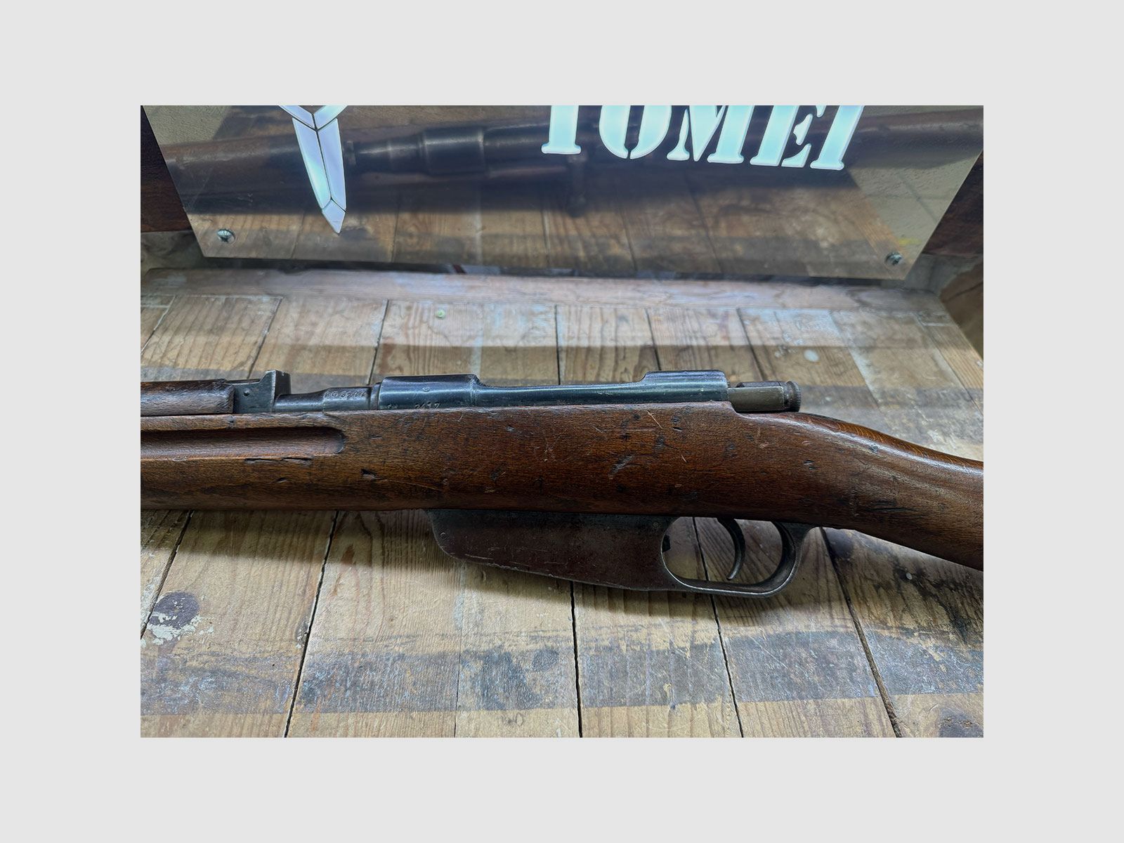 GEBRAUCHT – BÜCHSE – CARABINA CARCANO 91/38 Kal. 6.5x52MM, Bild 5 von 7