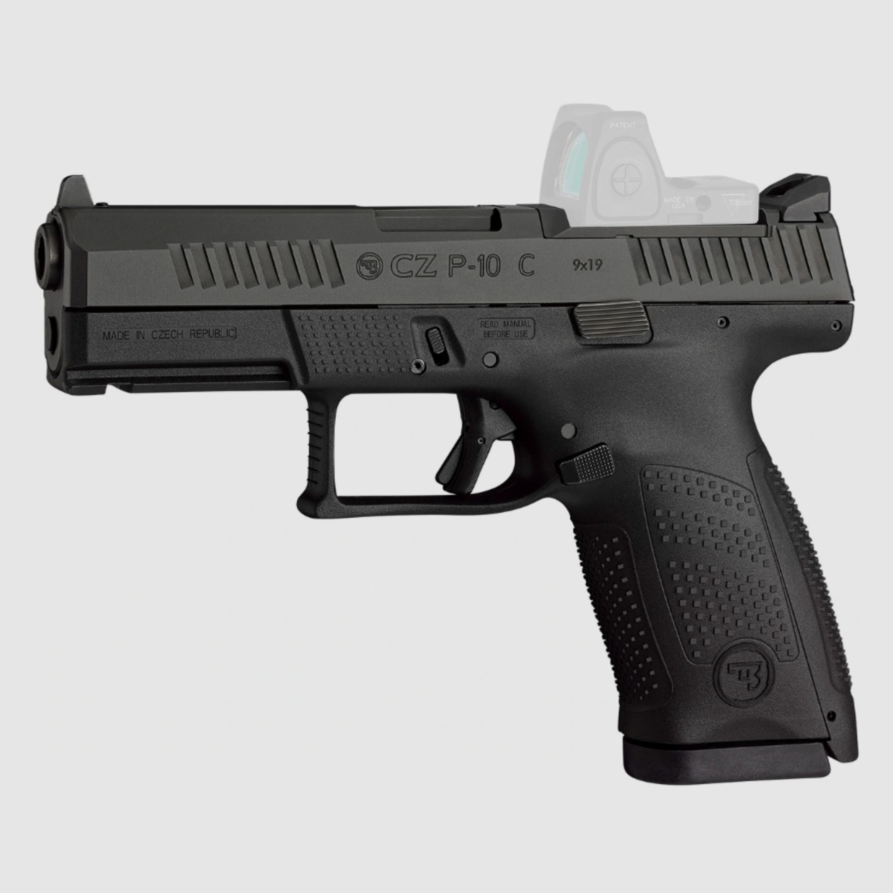 Pistolet CZ P-10 C OR 9mm Luger gotowy na optykę