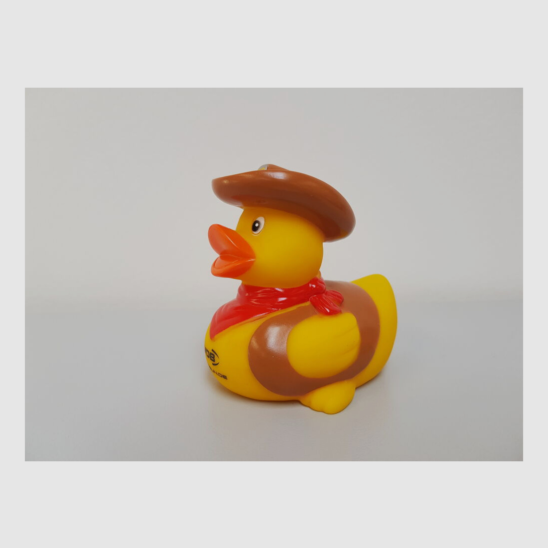 VDB Gummi-Pato - Pato de baño vaquero