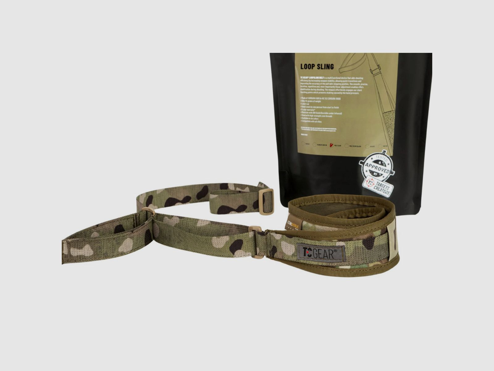TC GEAR - Zawieszenie Loop Sling - Black - TC-L-1-B, zdjęcie 2 z 6