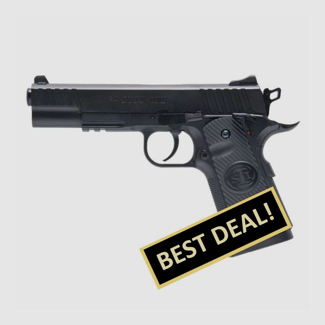 STI Duty One Black 4.5mm BB Air Pressure Co2 Non BlowBack