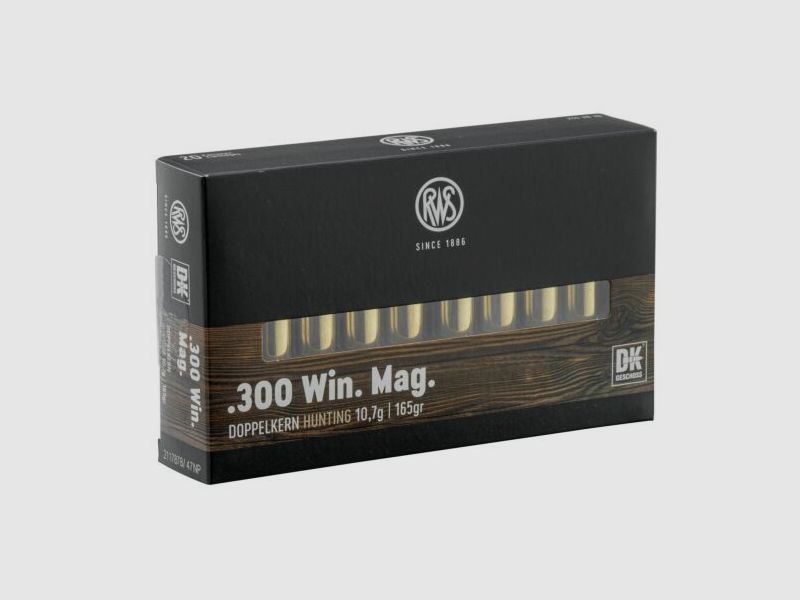 Cartucce da Caccia RWS DK Calibro 300 WIN, immagine 5 di 6