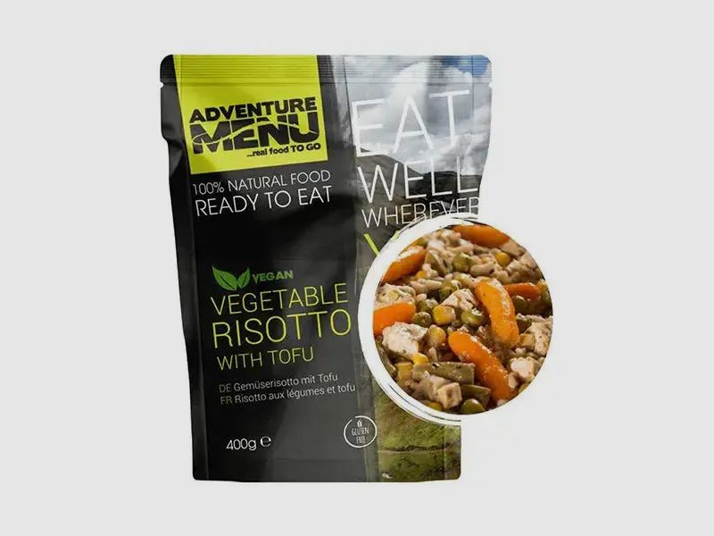 Avonturenmenu Groenterisotto met tofu