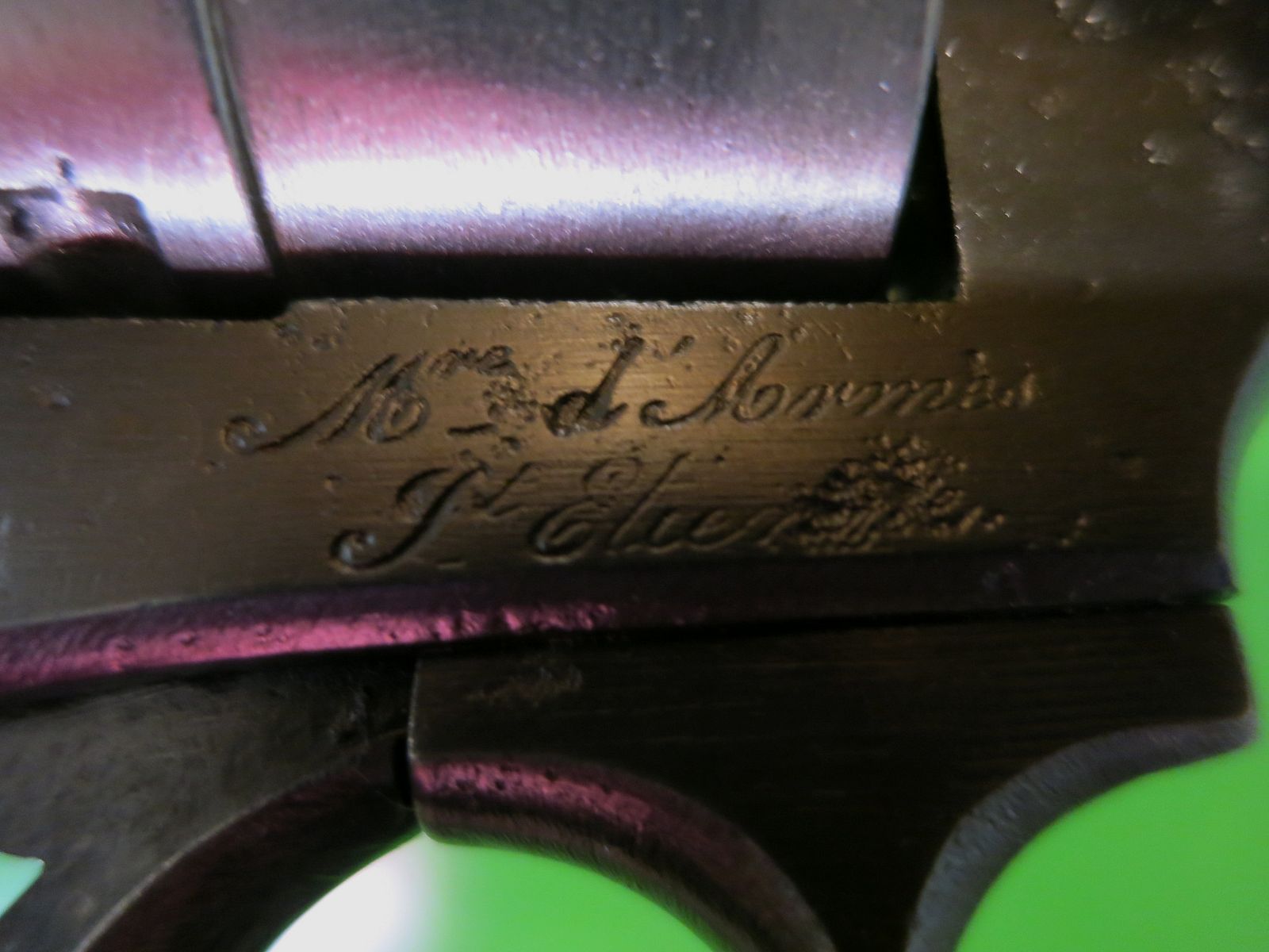 Revolver, model 1873 Chamelot-Delvigne ook MAS 1873    #91