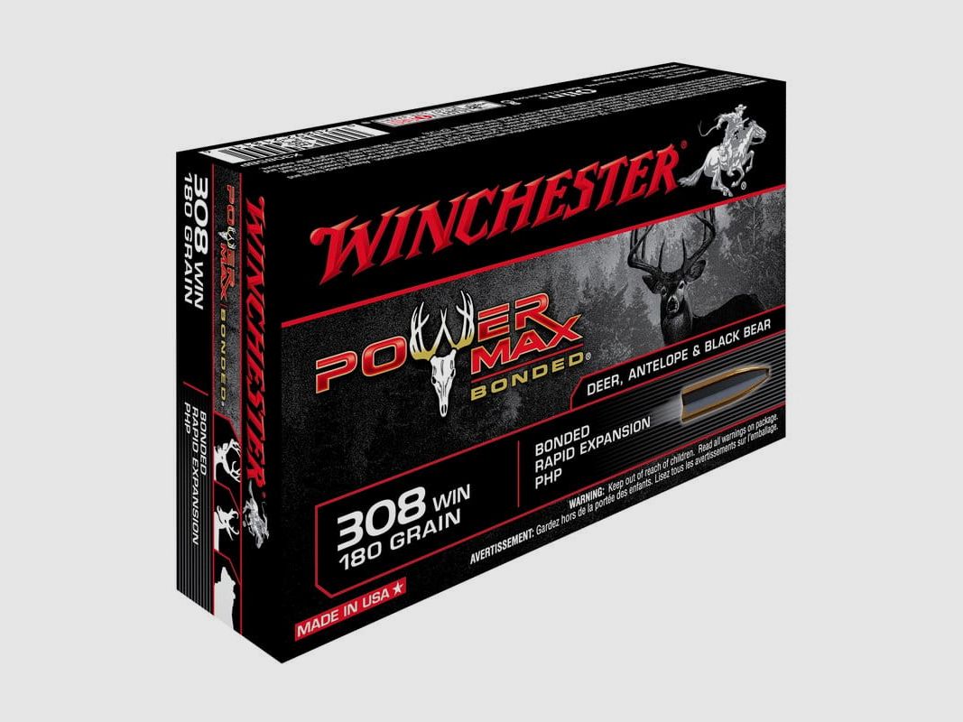 Winchester Power Max Bonded PHP .308 Win. 180 grs - 20 pcs.