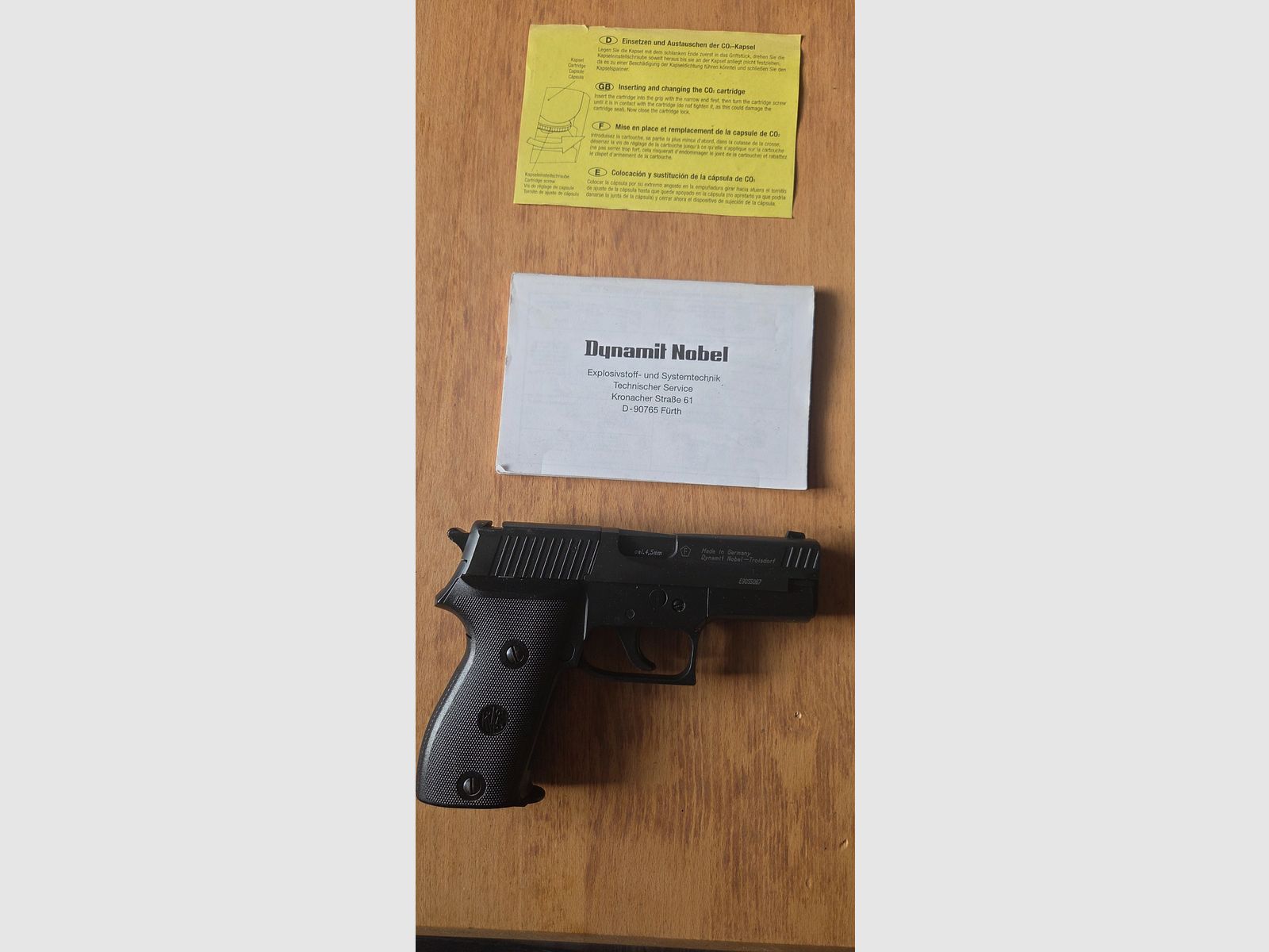 RWS Mod. C225 CO2 air pressure pistol, image 5 of 13