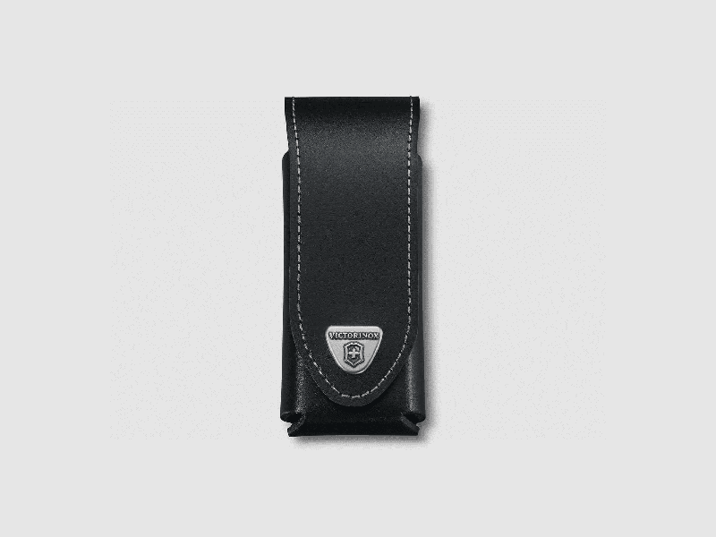Victorinox leather belt pouch SwissTool Spirit Plus black