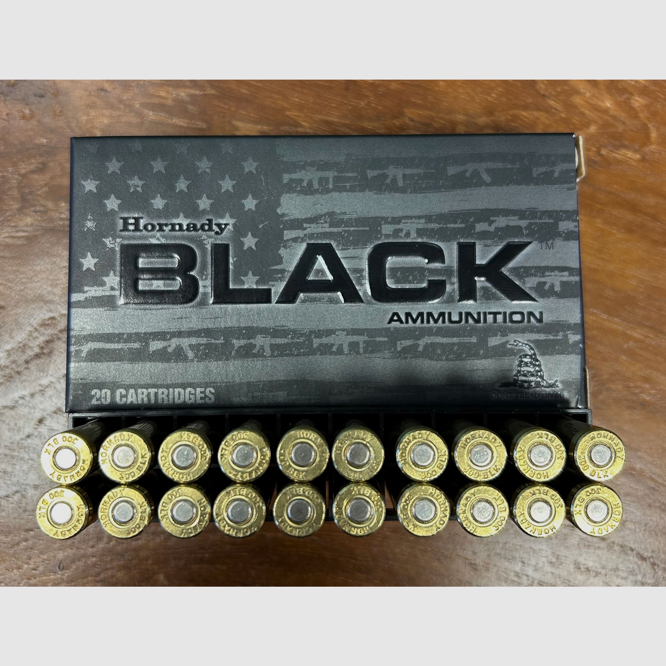 Hornady .300 Blackout Black V-Max 7,1g/110grs., zdjęcie 2 z 3