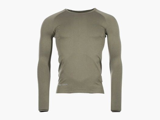 Mil-Tec Mil-Tec Langarmshirt Sports - Oliv / M Herren