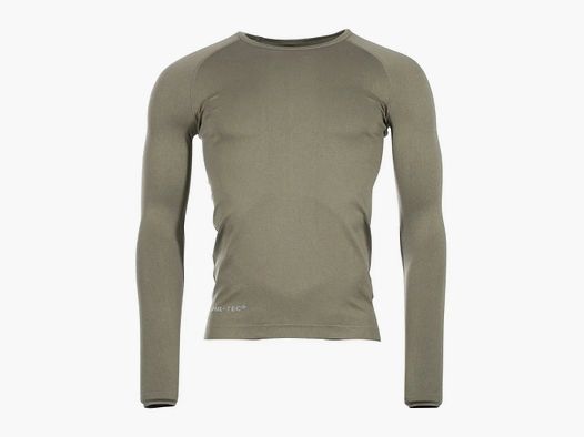 Mil-Tec Chemise à manches longues Sports - Olive / M Hommes