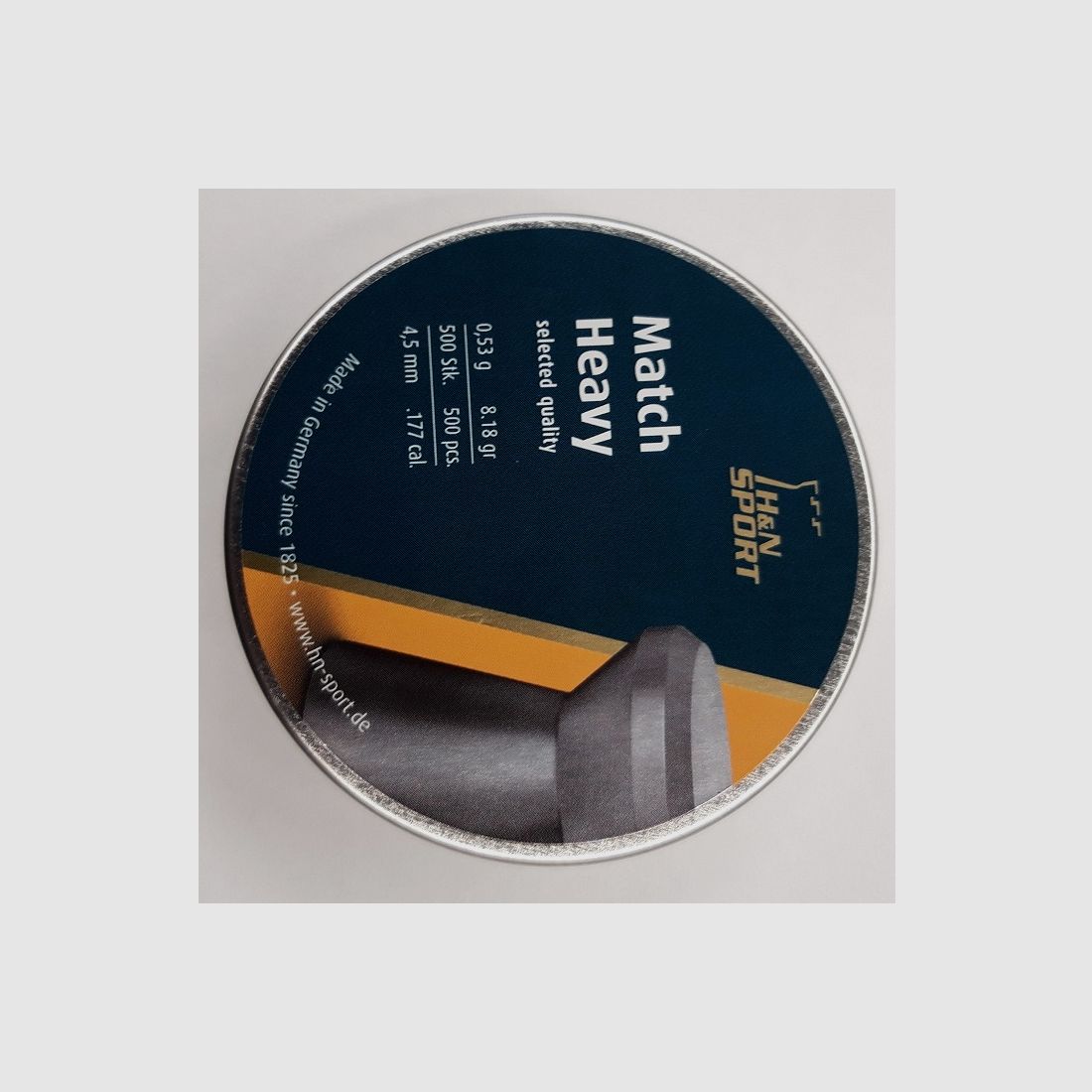 Haendler & Natermann Match Heavy 4,49 Diabolo Munition