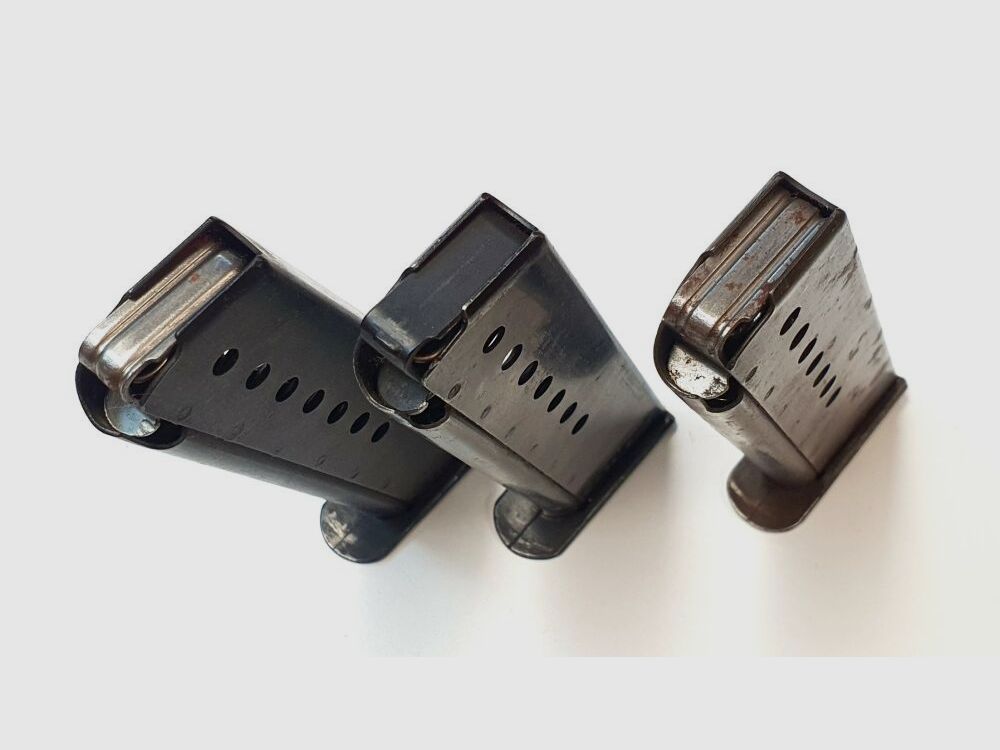 Carl Walther Waffenfabrik Ulm Cargador para Pistola Walther P38 Bundeswehr - 9mm Luger - 8 Tiros - Con Número de Arsenal